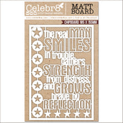 CELEBR8 -  Chip Board Words Titles and Sayings  MB4694